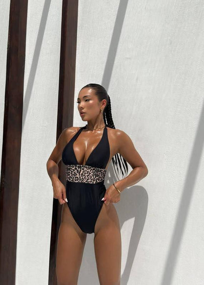 Tiger one piece swimsuit